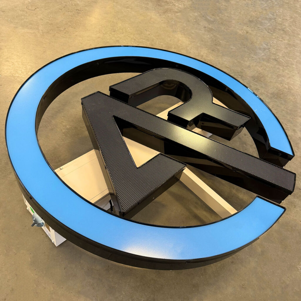 AR Logo Channel Letter Signage