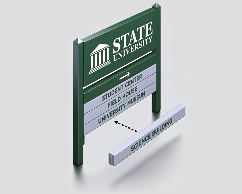 State University Example Sign, CWB Sign