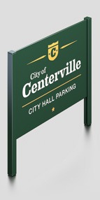 City of Centerville - City Hall Parking Series 200 Sign