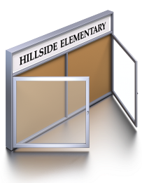 Hillside Elementary Exterior Directory Signage