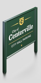 City of Centerville - City Hall Parking Series 200 Sign