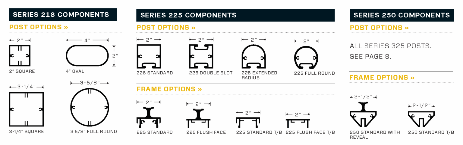 Series 200 Signs | Charleston Sign Manufacturing
