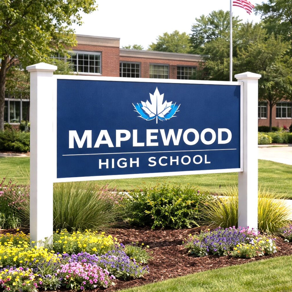 Maplewood High School Signage
